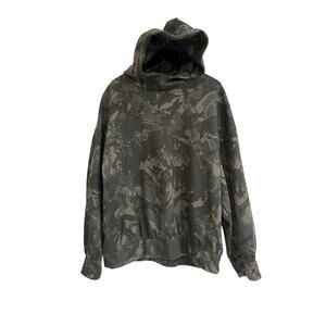 Urban Outfitters Hoodie Unisex XL Camo LS Pullover Streetwear Gorpcore Outerwear